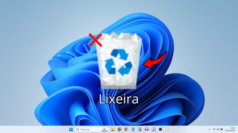 Como Tirar a Lixeira da Área de Trabalho do Windows 11